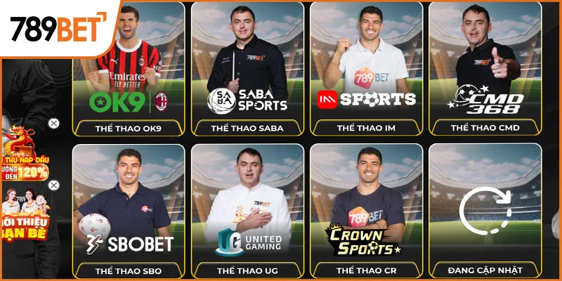Cá cược thể thao tại 789BET có gì nổi bật?